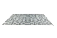 LABIN HAND WOVEN RUG NAVY