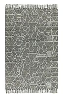 LABIN HAND WOVEN RUG FOG/GRAPHITE