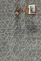 LABIN HAND WOVEN RUG FOG/GRAPHITE