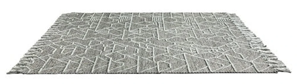 LABIN HAND WOVEN RUG FOG/GRAPHITE