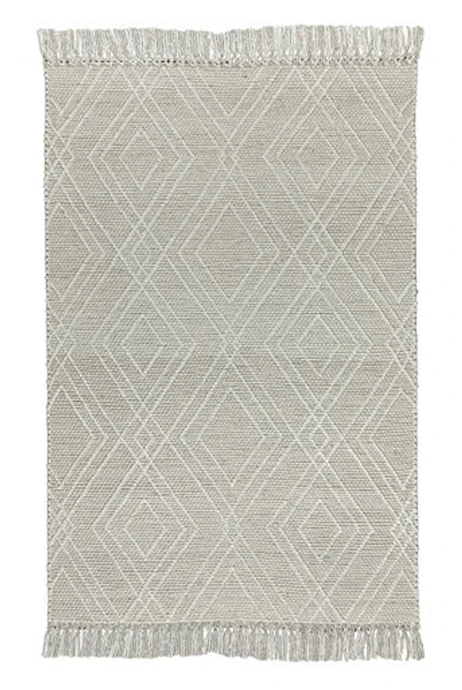 LABIN HAND WOVEN RUG IVORY/TAUPE