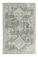 MELENIA MACHINE WOVEN RUG BEIGE/MARINE