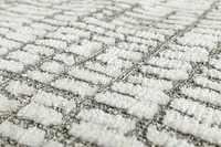 MILTON MACHINE WOVEN RUG IVORY/GREY