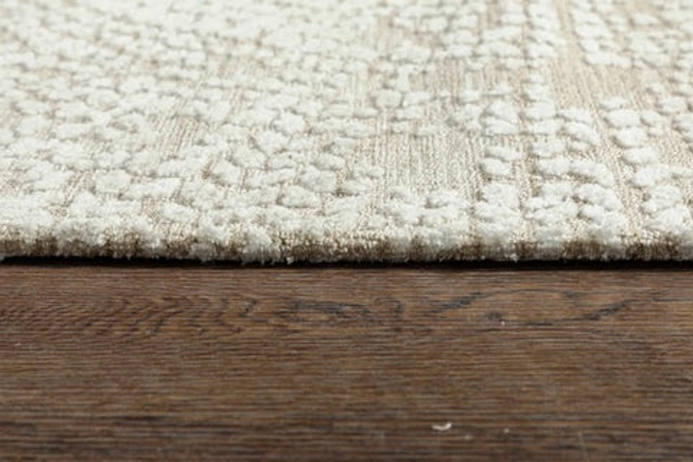 MILTON MACHINE WOVEN RUG TAUPE