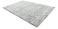 MILTON MACHINE WOVEN RUG IVORY/SLATE