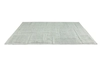 AVERA HAND WOVEN RUG STEEL