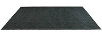 RAYTON HAND WOVEN RUG BLACK