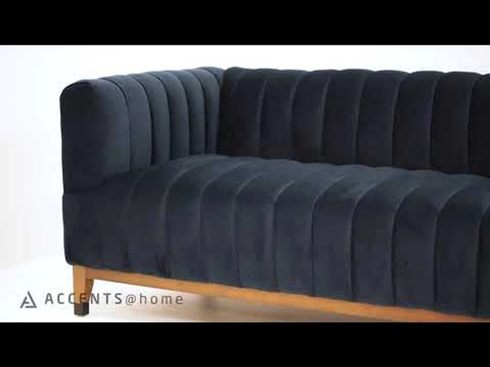 Dolce Large Sofa - Velvet Royal Blue