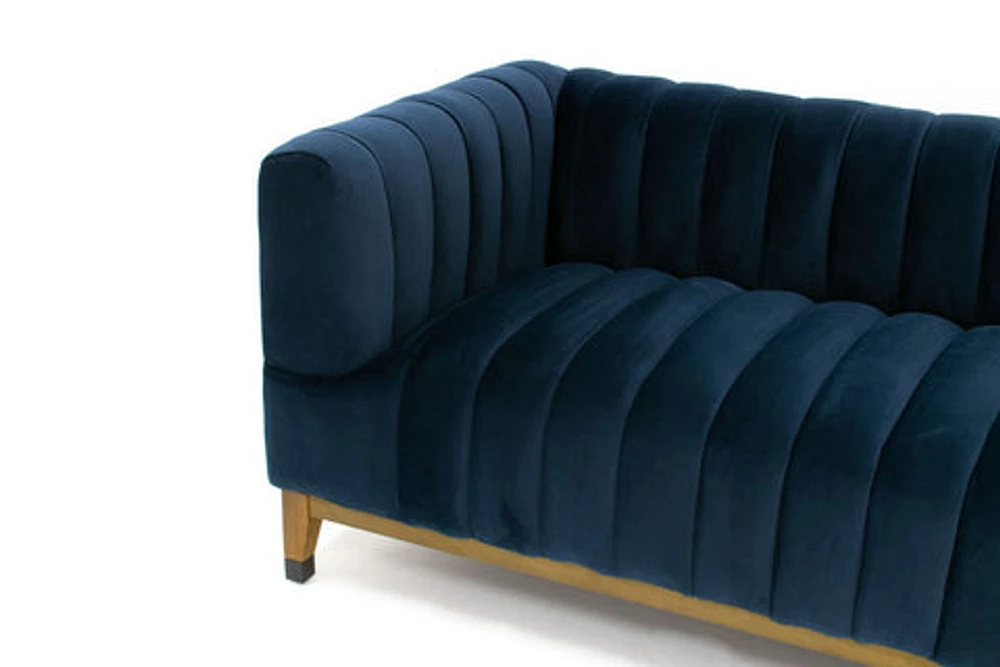 Dolce Large Sofa - Velvet Royal Blue