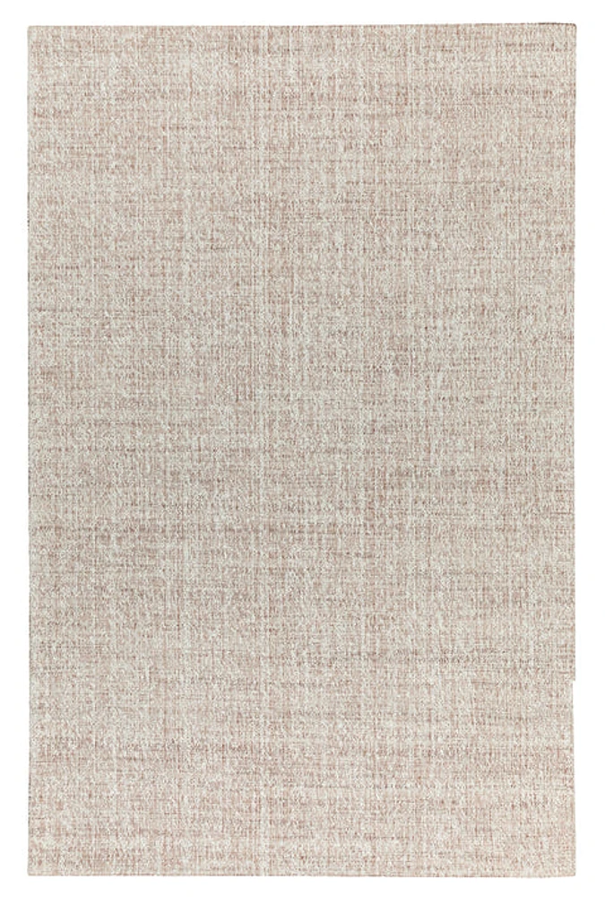 ALMOS HAND WOVEN RUG IVORY/PEACH