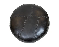 LEONIS LEATHER POUF