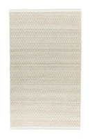 COSCO HAND WOVEN RUG SAND/IVORY