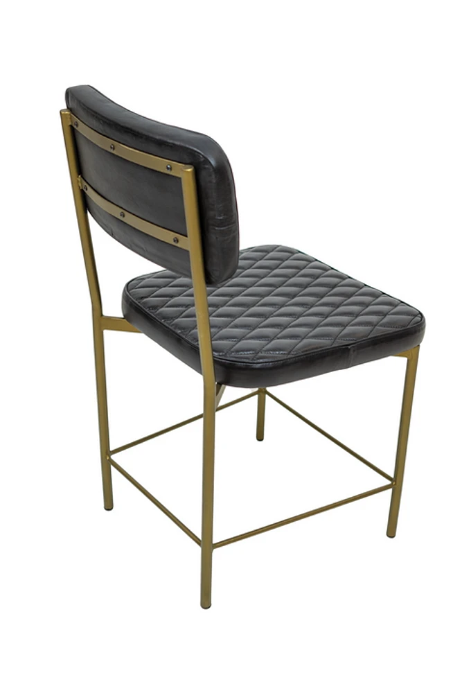 Vega Dining Chair Genuine Leather Seating