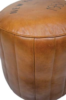 HAMAL LEATHER POUF