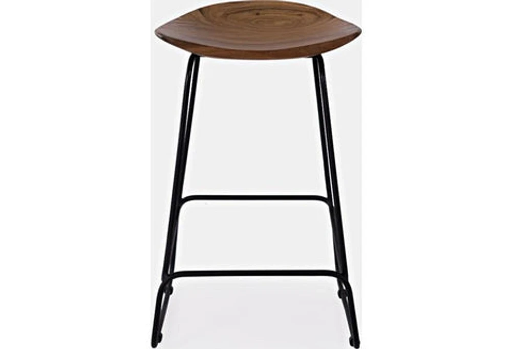 Nature's Edge Backless Stool - Chestnut