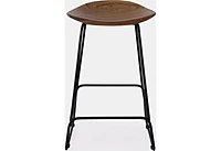 Nature's Edge Backless Stool - Chestnut