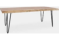 Nature's Edge Cocktail Table Natural Finish