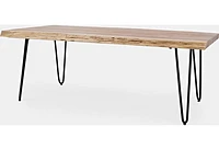 Nature's Edge Cocktail Table Natural Finish