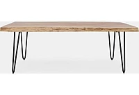 Nature's Edge Cocktail Table Natural Finish