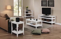 Quadra Coffee Table - T2-Q100C White