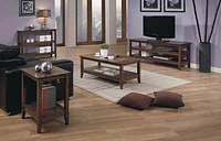 Quadra Coffee Table Walnut - T2-Q100C