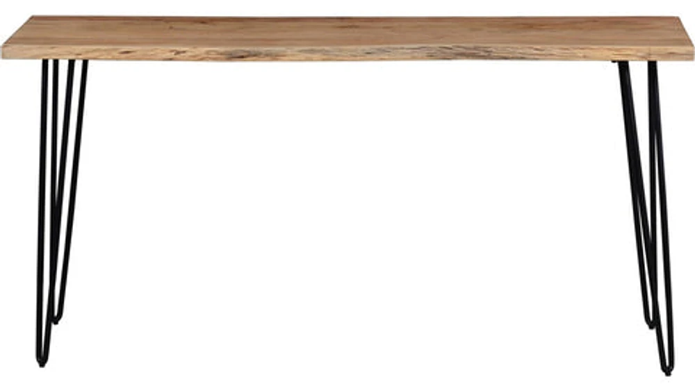 Nature's Edge Sofa Table Counter Height 72" Long - Natural