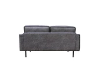 Beaumont Fabric Loveseat - Grey