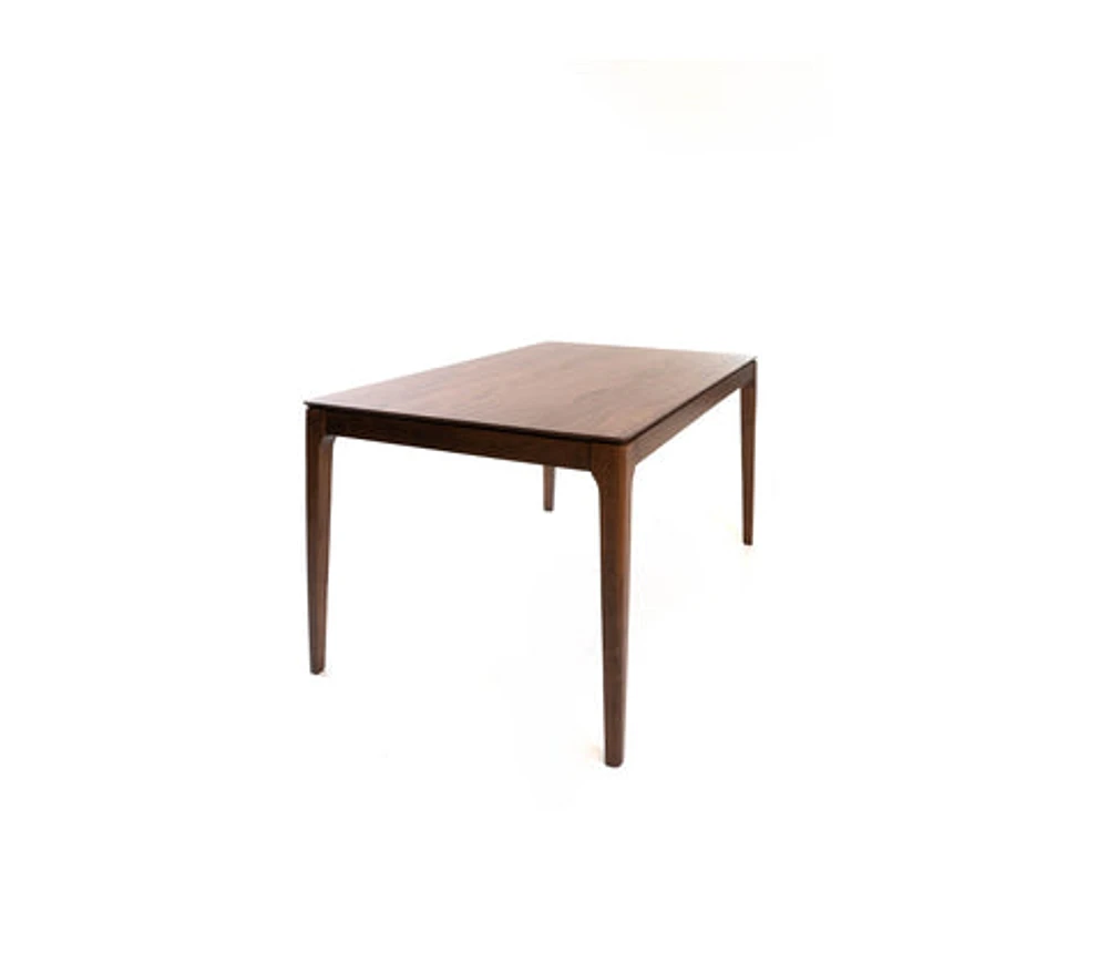 Ettore Walnut Finish Dining Table