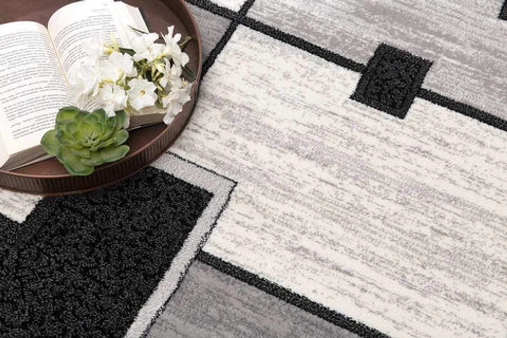 Victoria-rug-205082-Grey