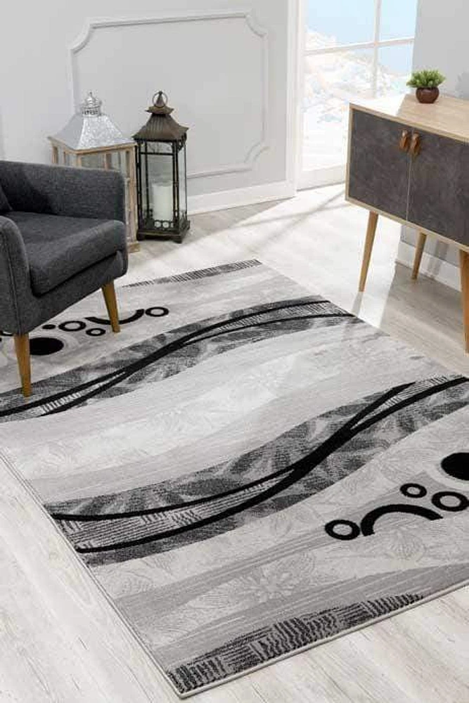 Victoria Rug - 206148 Grey