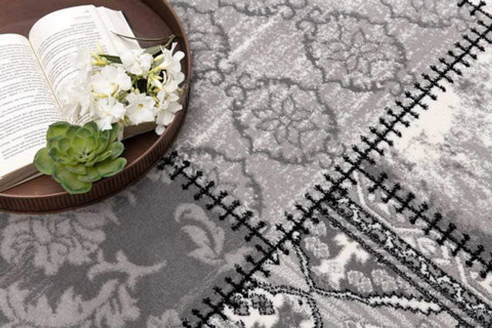Victoria Rug - 207758 Grey