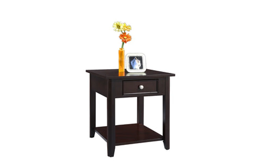 Metro 23" 1-Drawer End Table - T2-M100E