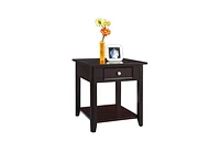 Metro 23" 1-Drawer End Table - T2-M100E