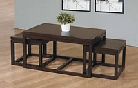 Studio Nesting Table Espresso - T2-SD100NT