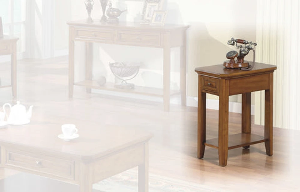 Topaz Side Table Cinnamon - T2-T101E