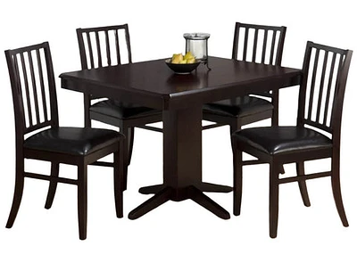 Aspen Merlot, Birch Side Chairs 825-323KD - Greater Vancouver Furniture