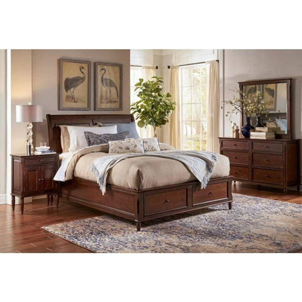 Avignon Queen Storage Bed