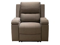 Clinton Power Recliner Chair - Silver Pepper - Greater Vancouver Furniture