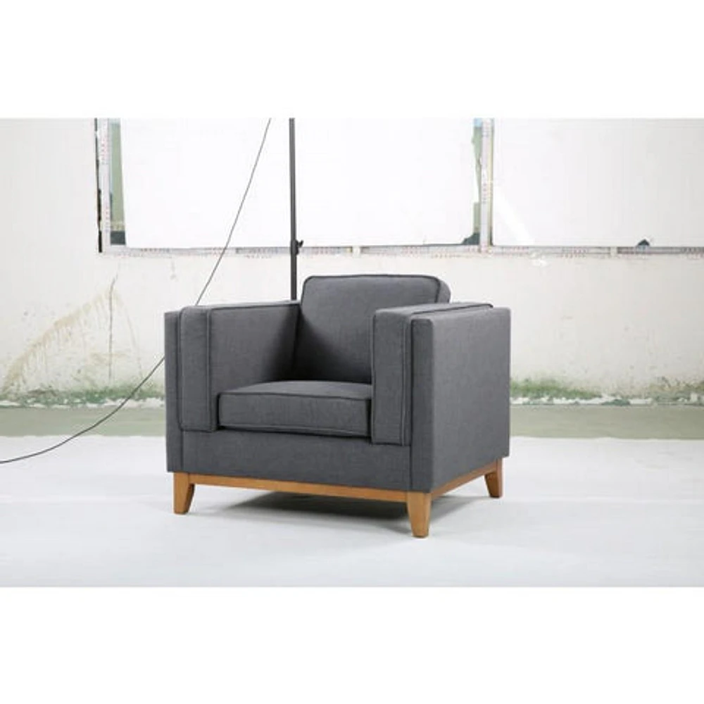 Floor Model Loden Accent Chair Charcoal