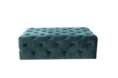 Maja Ottoman - Teal - Greater Vancouver Furniture