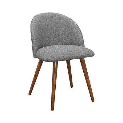 Malone Upholstered Dining Chair Grey - Greater Vancouver Furniture