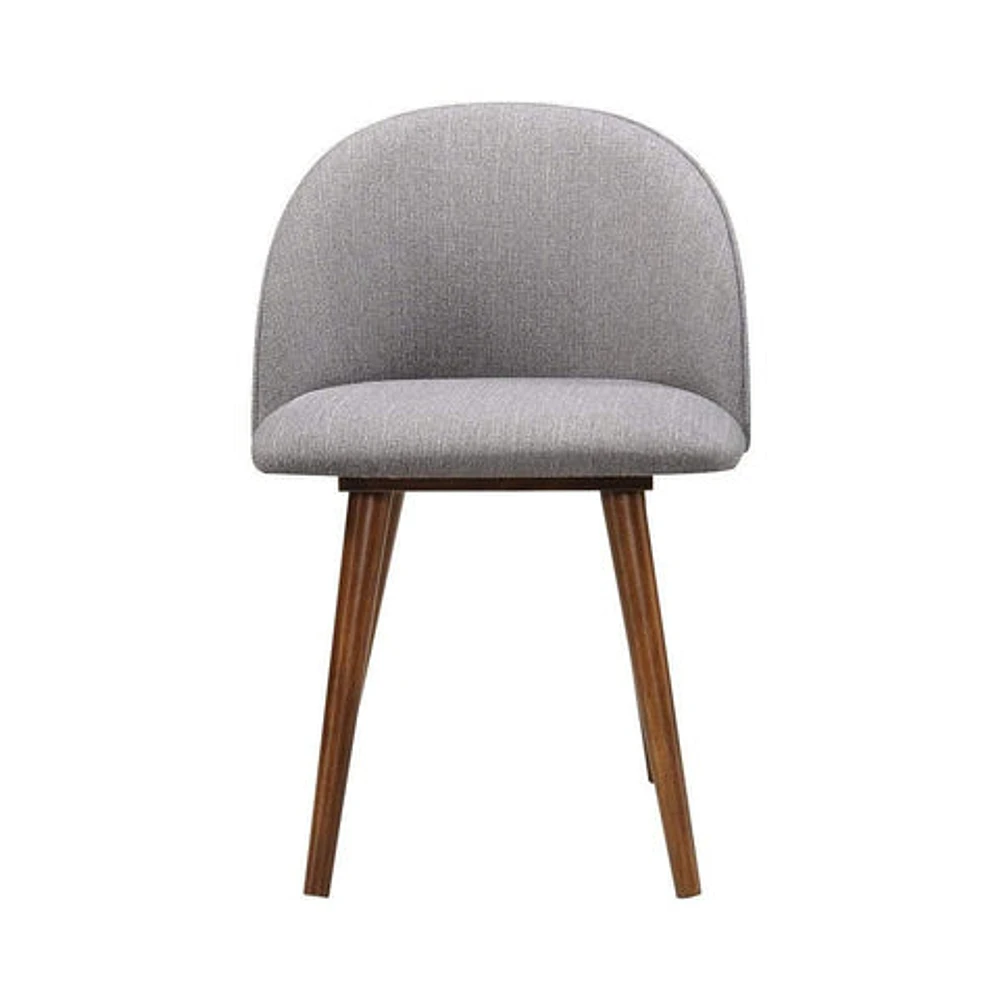 Malone Upholstered Dining Chair Grey - Greater Vancouver Furniture