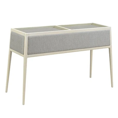 MARCELLA SOFA TABLE WITH TEMPERED GLASS - Greater Vancouver Furniture