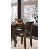 Mazin Live Edge Dining Chair 5000S - Greater Vancouver Furniture