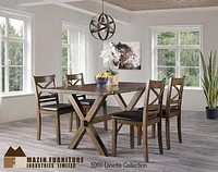 Mazin Live Edge Dining Table 5000 - Greater Vancouver Furniture