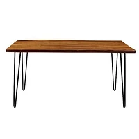 Nature's Edge 60" Dining Table-Chestnut