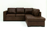 Sabrina Sectional Sleeper With Storage - Wow Mocha