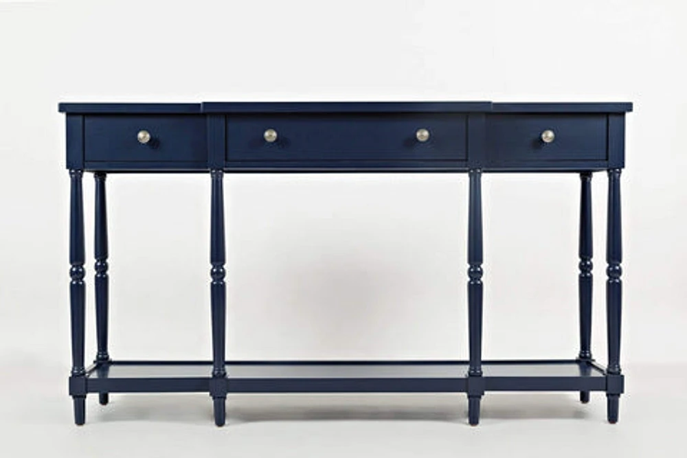 FLOOR MODEL Stately Home 60" Console - Navy