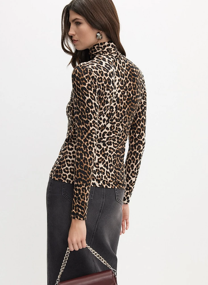 Leopard Print Top