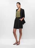 V-Neck Chiffon Blouse